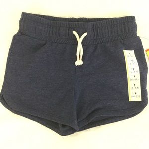 NWT Cat & Jack Blue Stretchy Drawstring Shorts